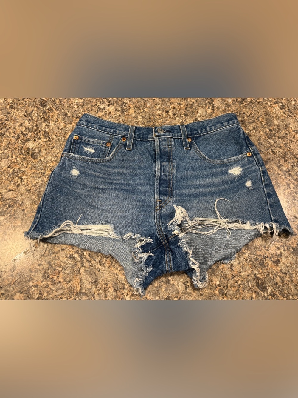 Levi’s button fly 501 shorts size 30